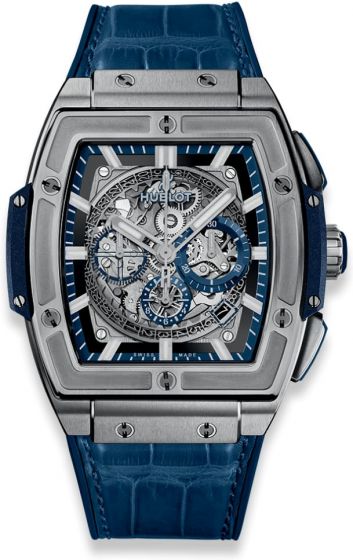 Best Cheap HUBLOT SPIRIT OF BIG BANG TITANIUM BLUE 45MM watch 601.NX.7170.LR